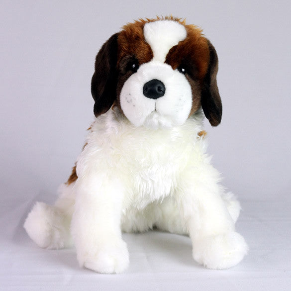 st bernard stuffed toy