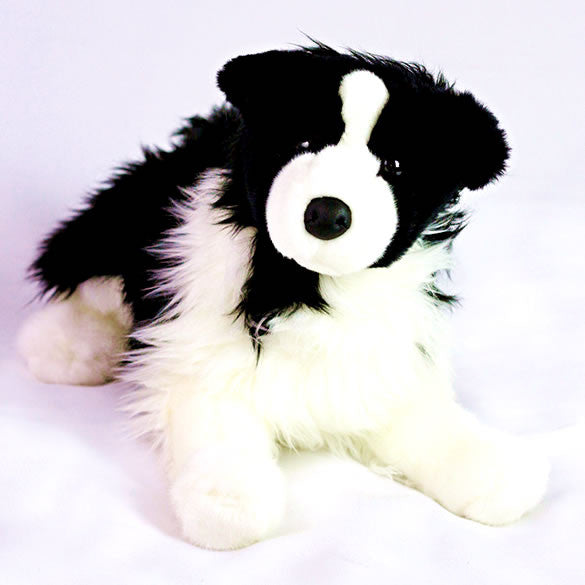 Border Collie Stuffed Toy for Seniors and People with