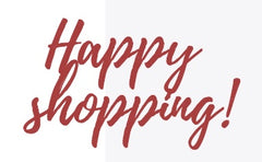 happy shopping