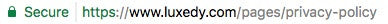 luxedy ssl certificate