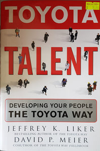 Toyota Talent - Jeffrey Liker & David Meier