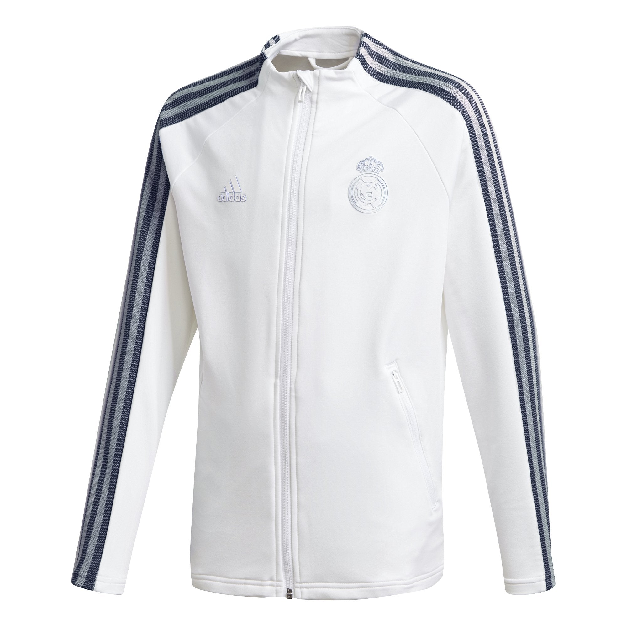 Real Madrid Youth Anthem Jacket White Real Madrid Cf Jpショップ