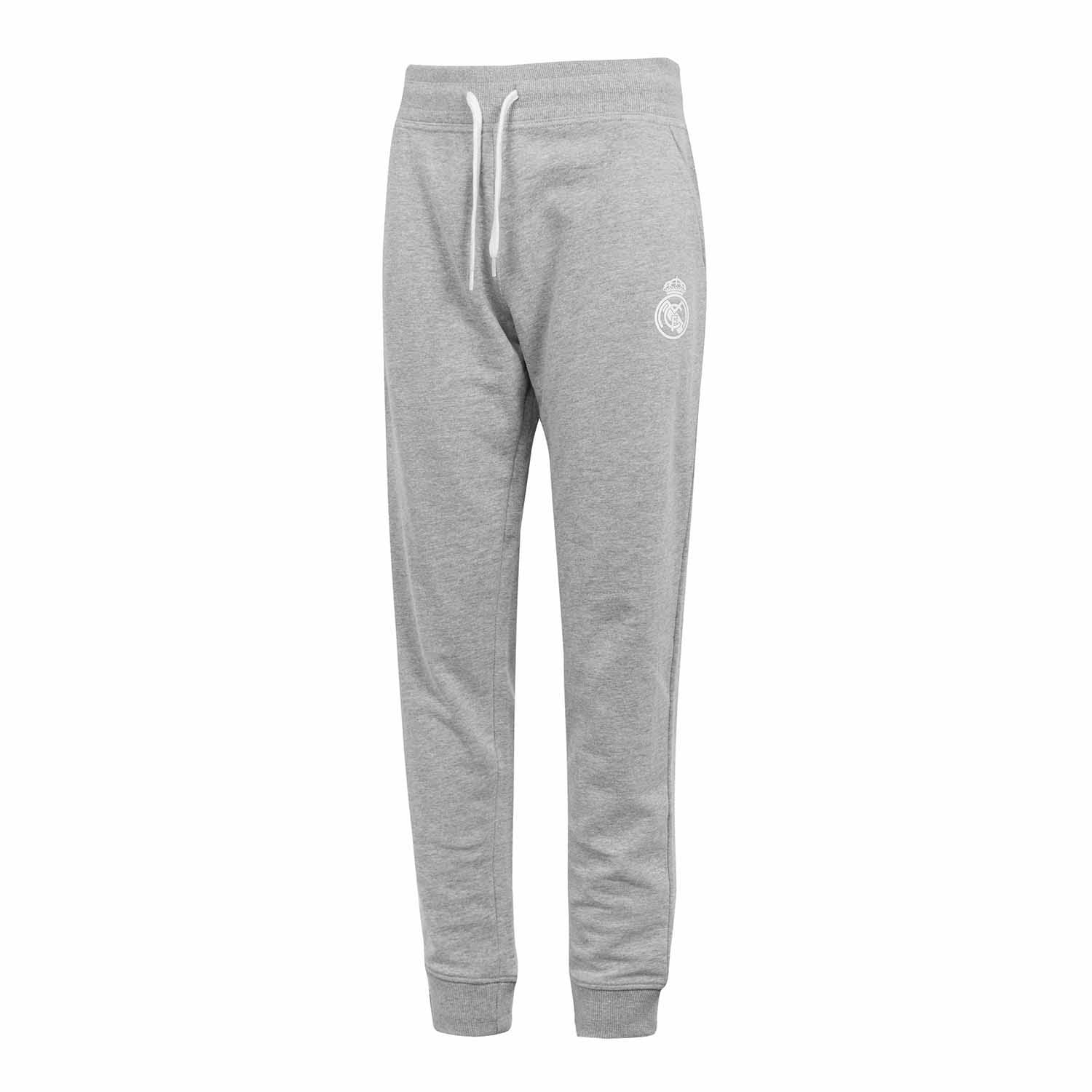 Womens Essentials Jogger Pants Light Grey- Real Madrid CF | JP Shop