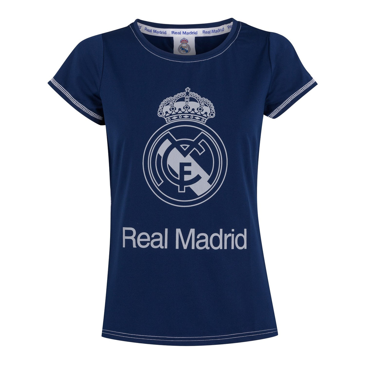 レアル マドリード Real Madrid スクープテキストtシャツ ネイビー レアル マドリードcf Jpショップ