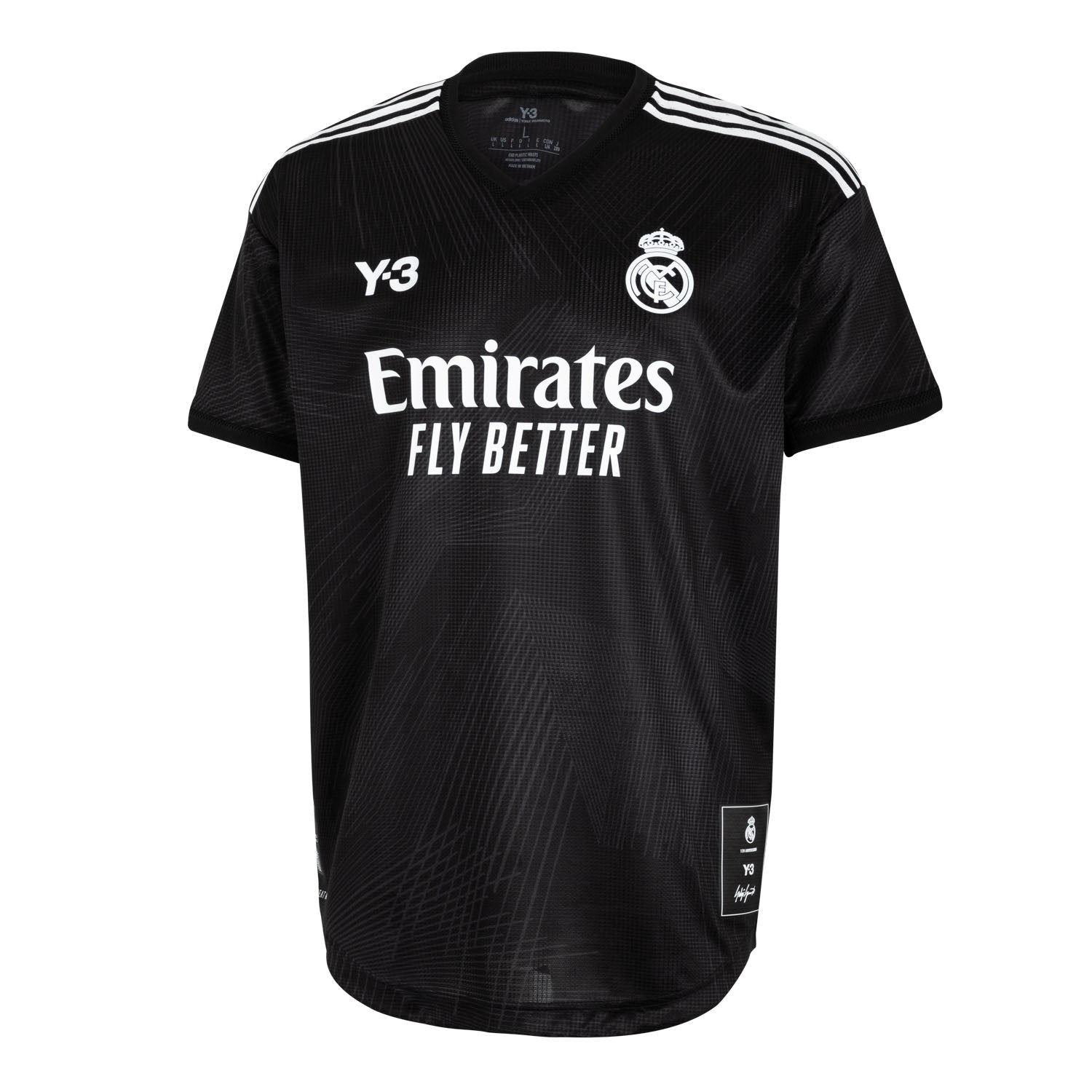 Y-3 real madrid コラボ Tシャツ 黒 S-