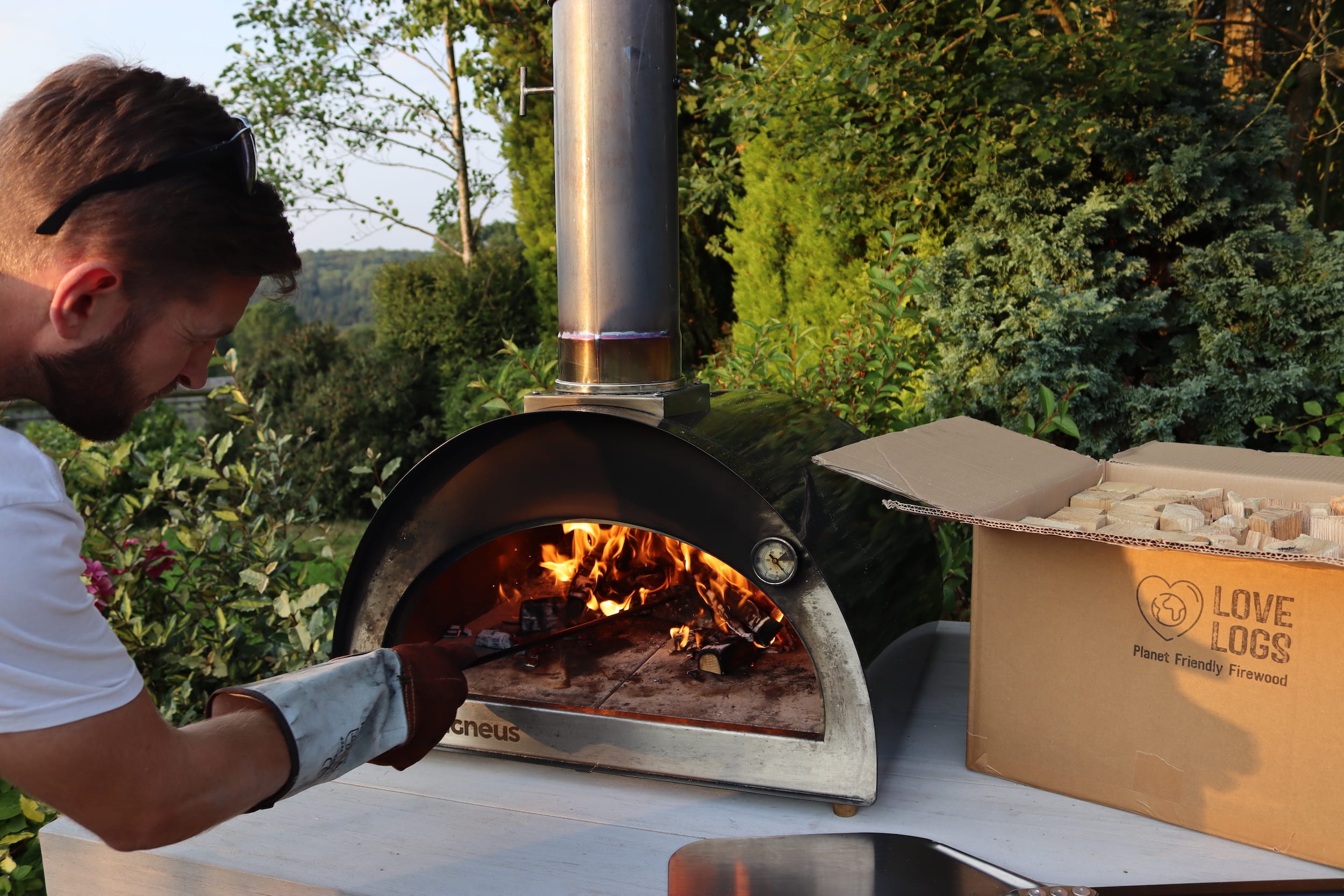How to Prep and Light A Wood Fired Oven - Easy Peasy Meals
