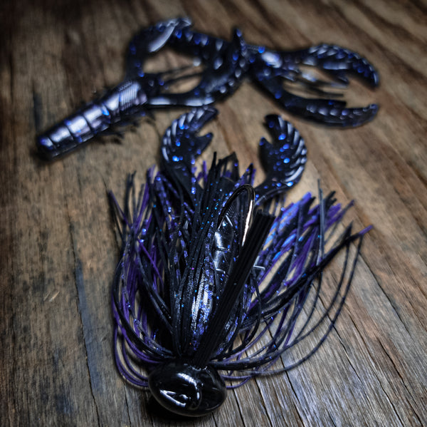 Summer Craw Stand-up Football Jig – 99 Strikes Fishing Co