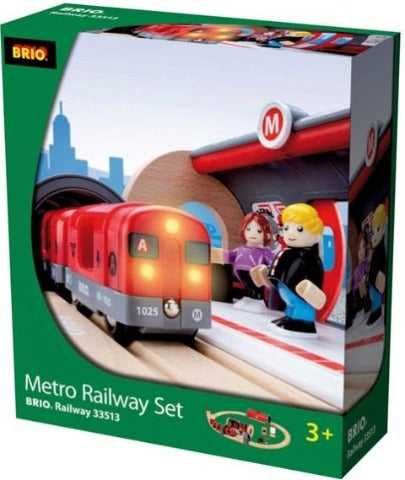 brio metro railway set