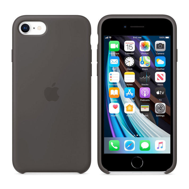 Apple iPhone SE 2 Silicone Case - Black / MXYH2ZM/A