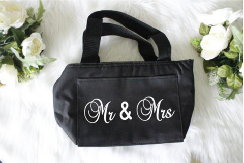 WEDDING GIFT IDEAS | Mr and Mrs Couple's Gift Box | Gifts for Couples - Mr & Mrs Cooler Bag