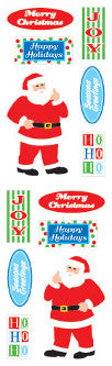 Santa Says (Spkl) Stickers by Mrs. Grossman's