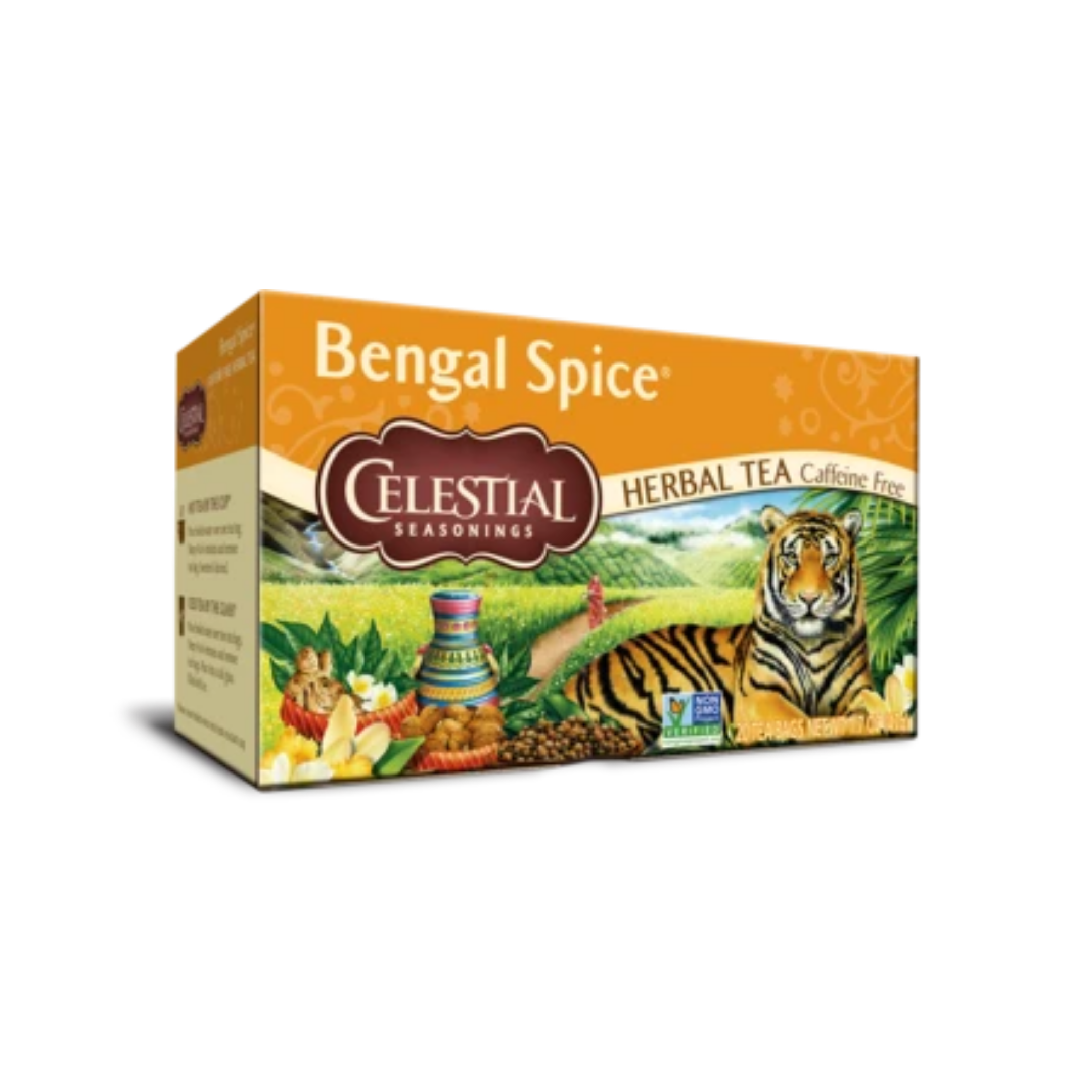 Celestial Seasonings Bengal Spice Herbal Tea 20 Bags Paris Natural Foods