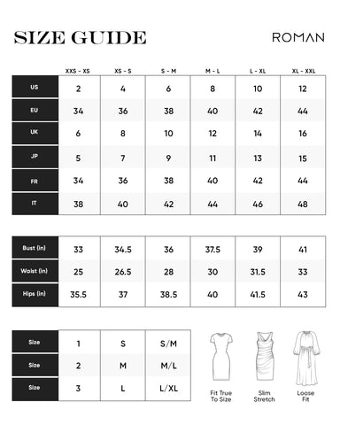 Sizing Chart