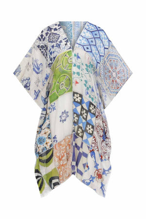 Roman Rio Printed Kimono. 1