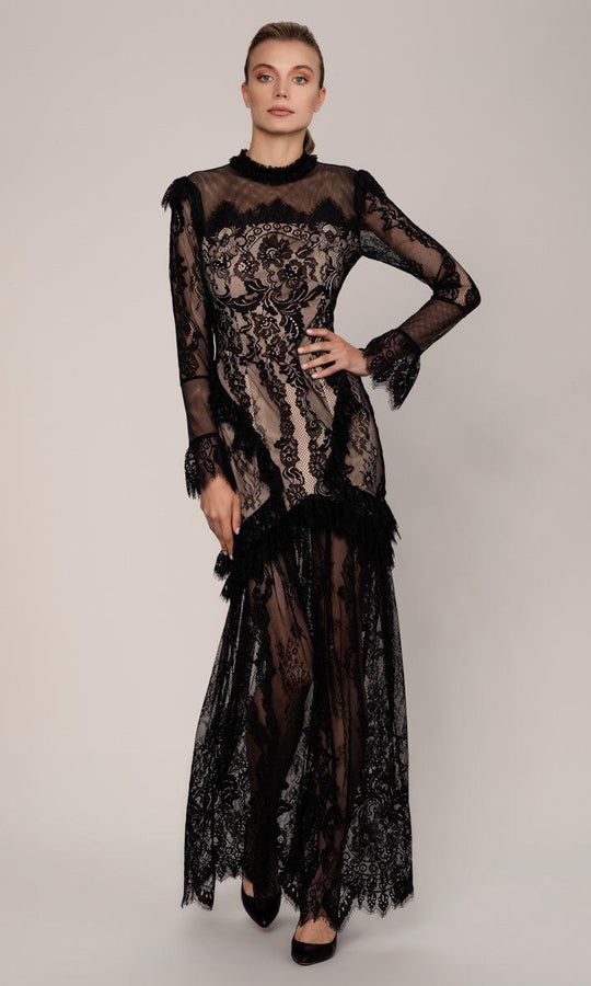 Roman Opulant Laced Evening Gown. 1