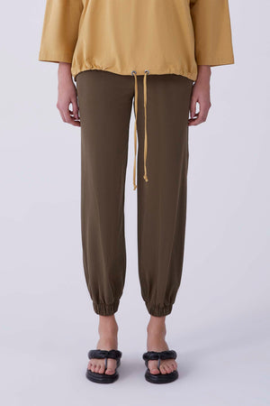 Roman Wide Khaki Pants. 1