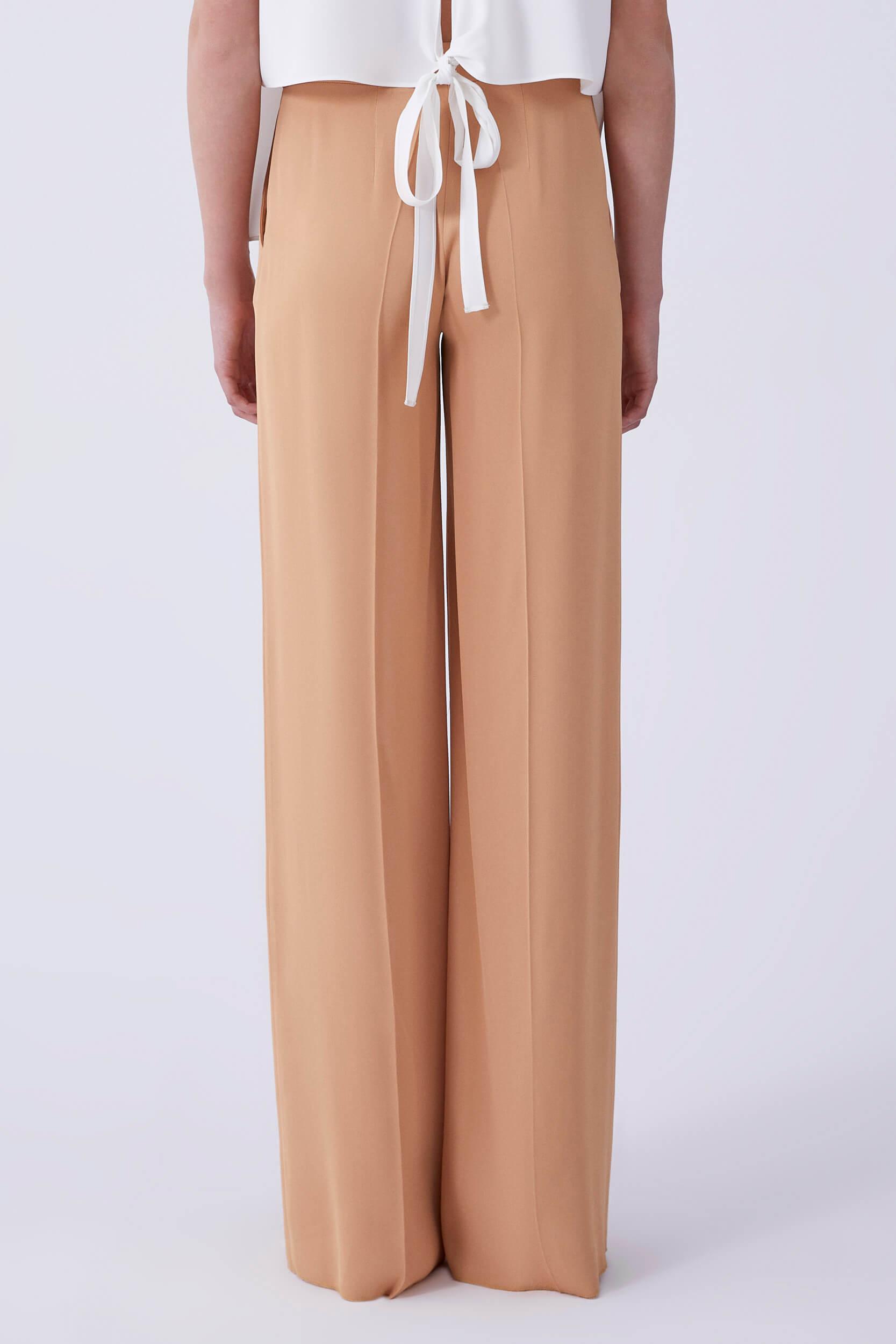 Wide Leg Beige Pants