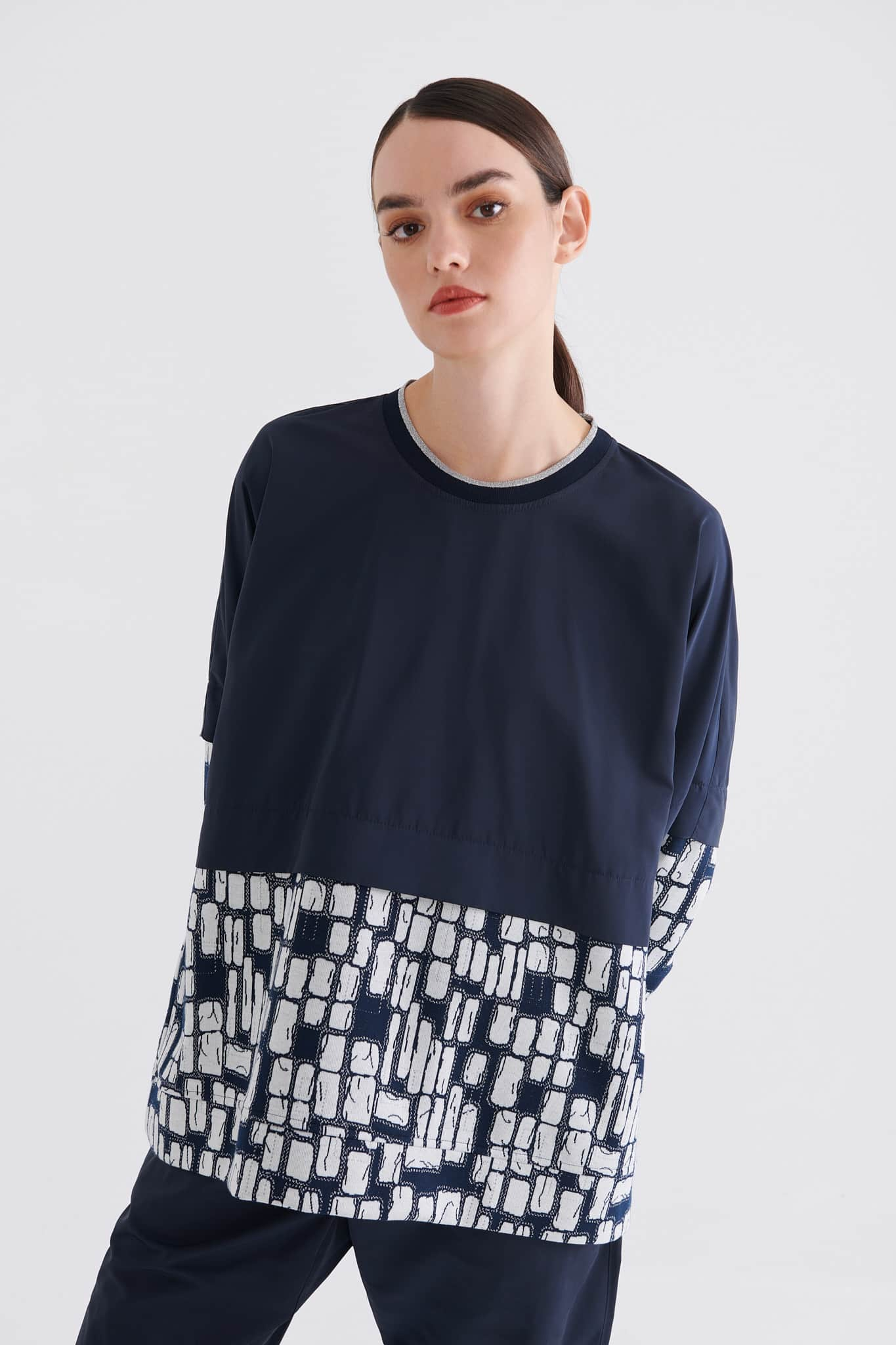 LDma Round Neck Women Blouse - Buy LDma Round Neck Women Blouse