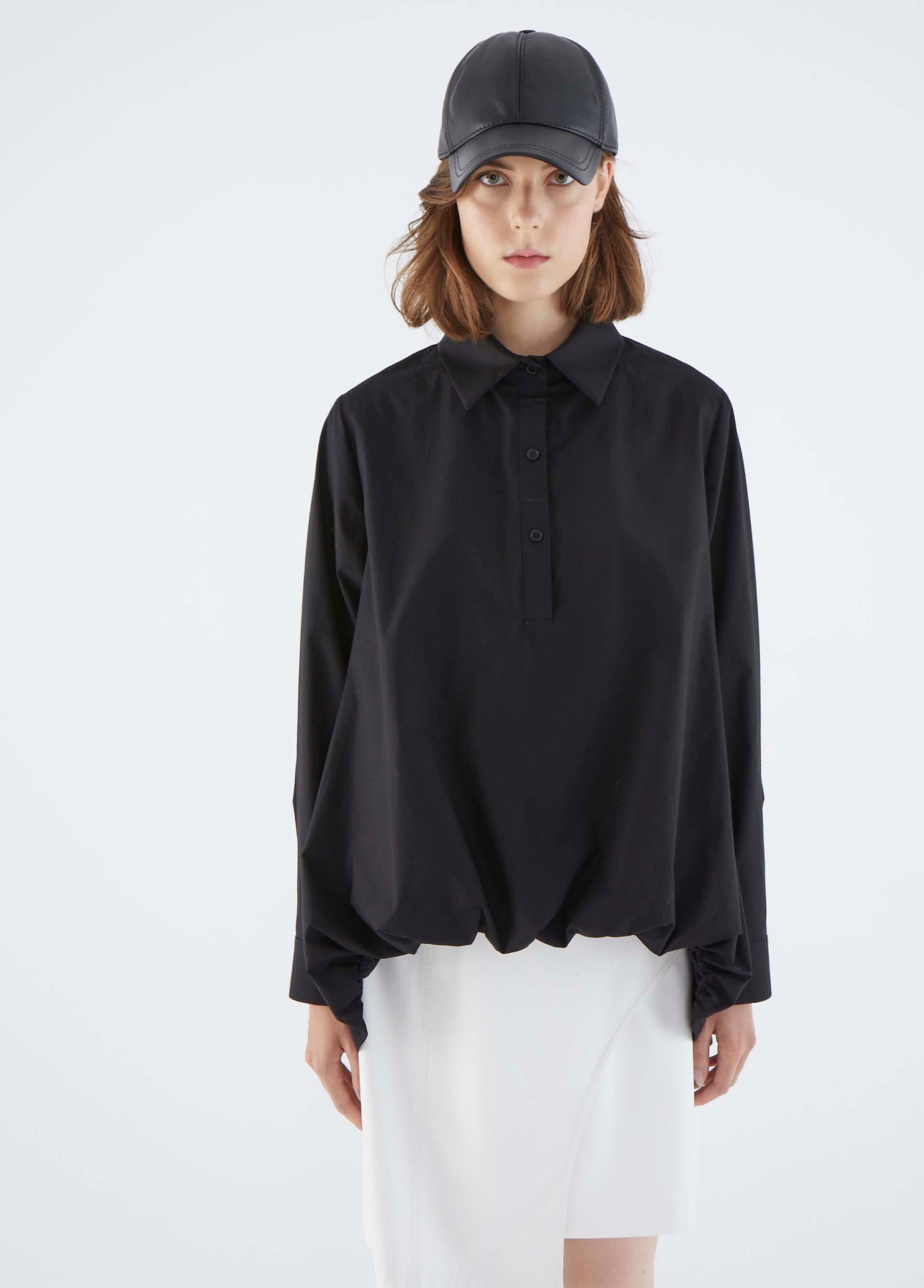 Roman Scrunched Front Blouse. 1