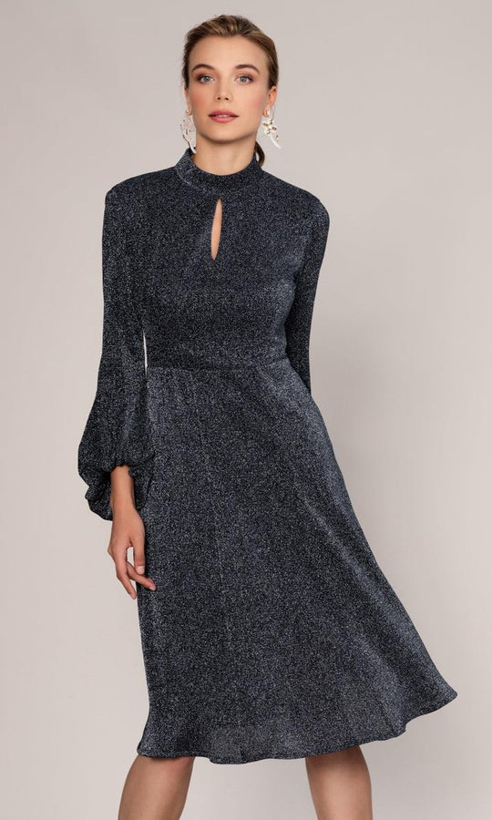 Roman SHIMMERING MOCKNECK MIDIDRESS. 1