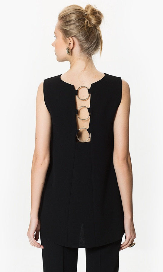 Roman O-Ring Back Detail Top. 1