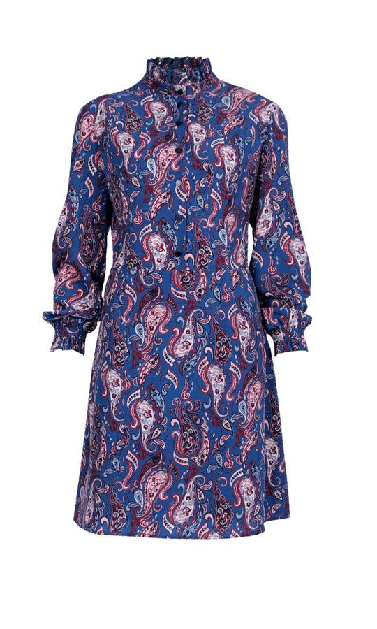 Roman Paisley Printed Midi Dress. 1