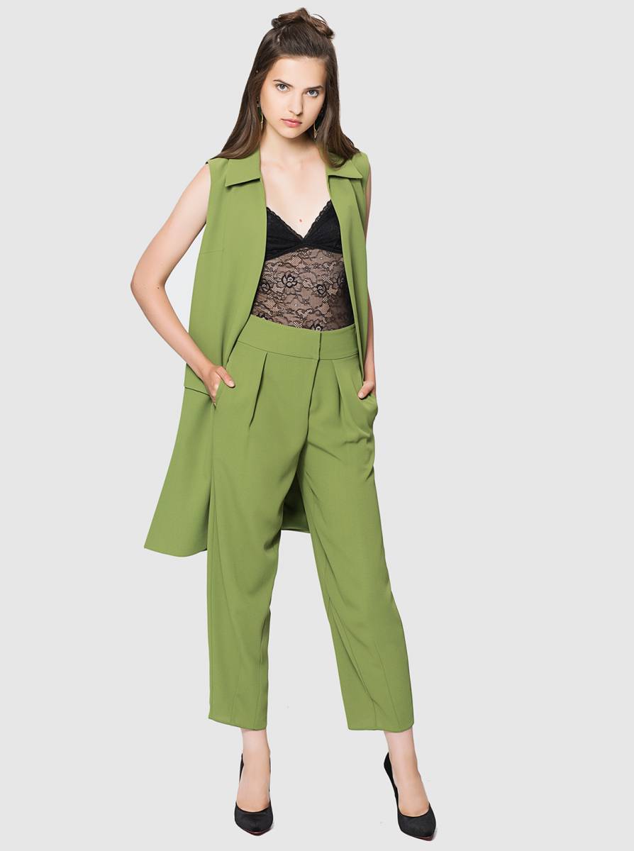 Roman Cropped Cocoon Pant - 18120128