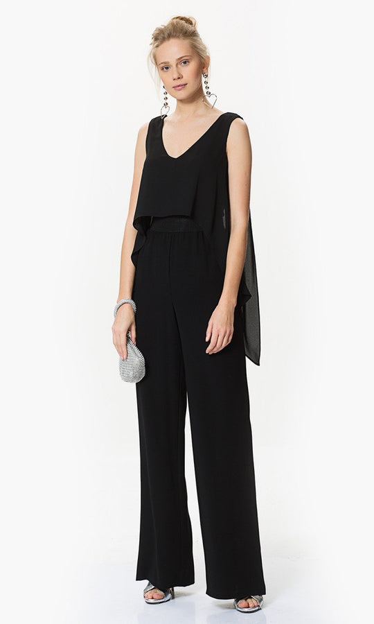 roman black jumpsuit