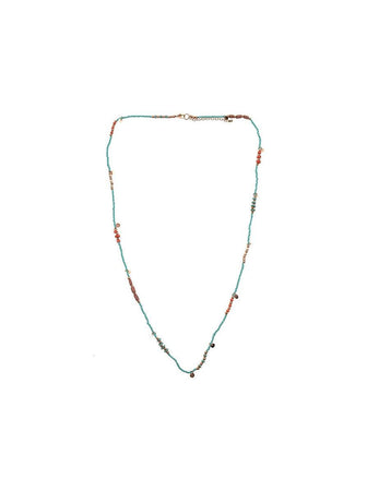 Roman Turquoise Beaded Necklace. 1