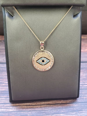 Buy 17X20MM 24K Shiny Gold Plated Evil Eye Pendant ,gold Evil Eye Charms ,evil  Eye Necklace Charm, Enamel Evil Eye Charm GLD-042 Online in India - Etsy