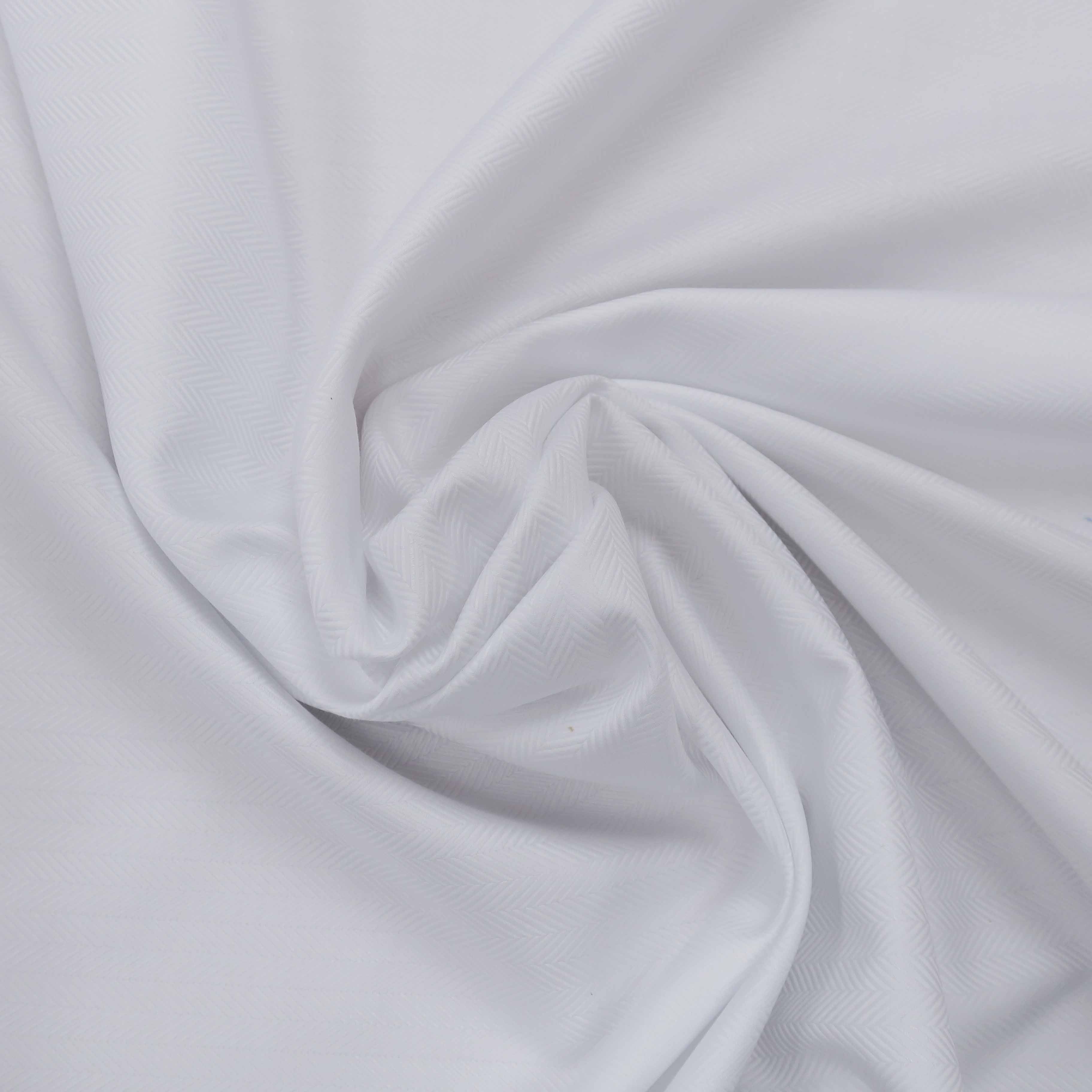 Soktas Lavender Grey Herringbone Finest Cotton Fabric | Rex Fabrics