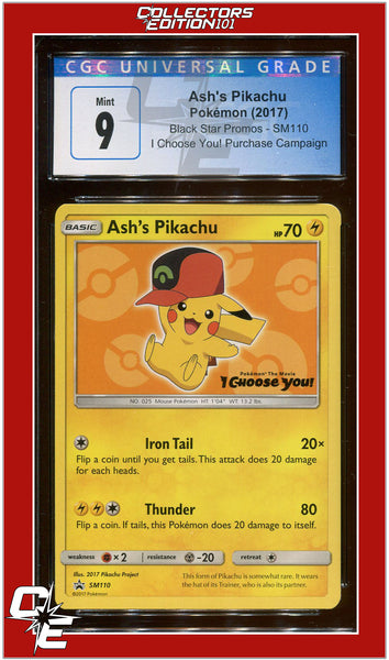 Detective Pikachu SM190 Detective Pikachu Holo PSA 9