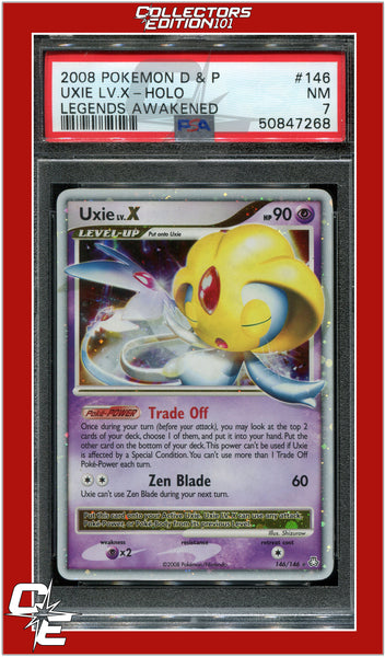 Legends Awakened 144 Mewtwo LV.X Holo PSA 9