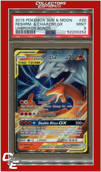 Why I think the reshiram and charizard gx tag promo psa 10 is
