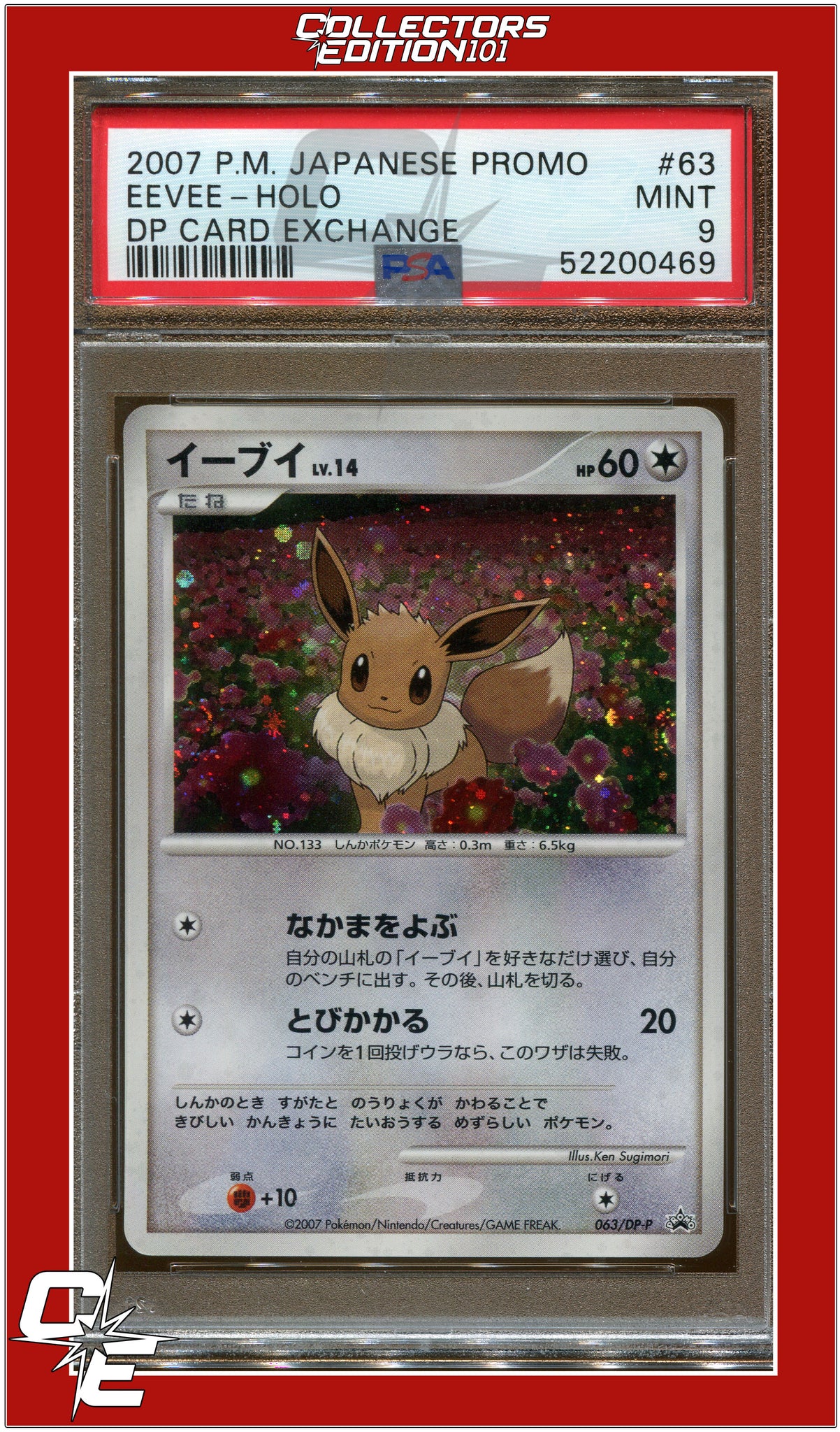 ポケモンカードゲームPSA10 モウカザル　053/DP-P プロモ　とりかえっこDP引き換えカード