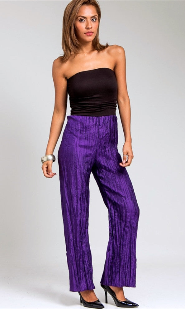 Purple Strapless Jumpsuit - Final Sale – ClayViz Fashion Boutique