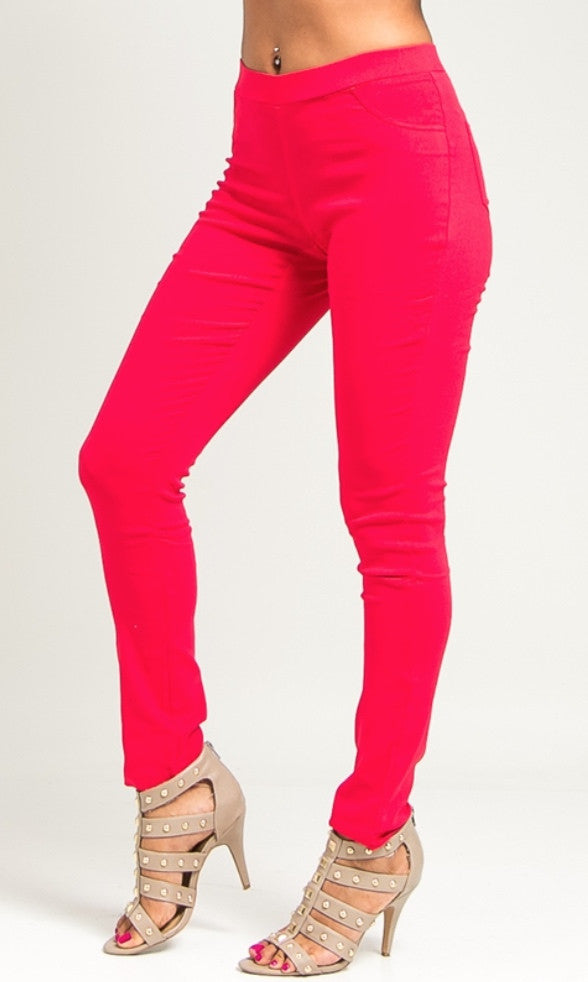 Love Tree Red Ponte Pants – ClayViz Fashion Boutique