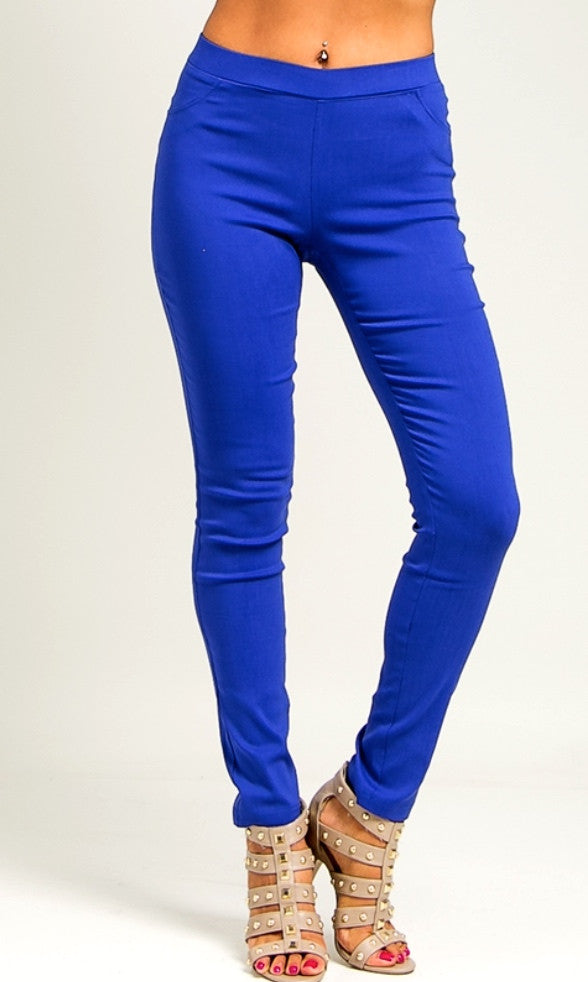 Love Tree Blue Ponte Pants – ClayViz Fashion Boutique