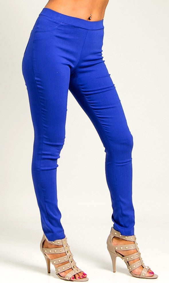 Love Tree Blue Ponte Pants – ClayViz Fashion Boutique