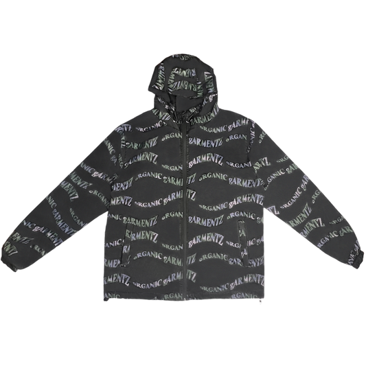 Balenciaga Logo-Print Rain Jacket