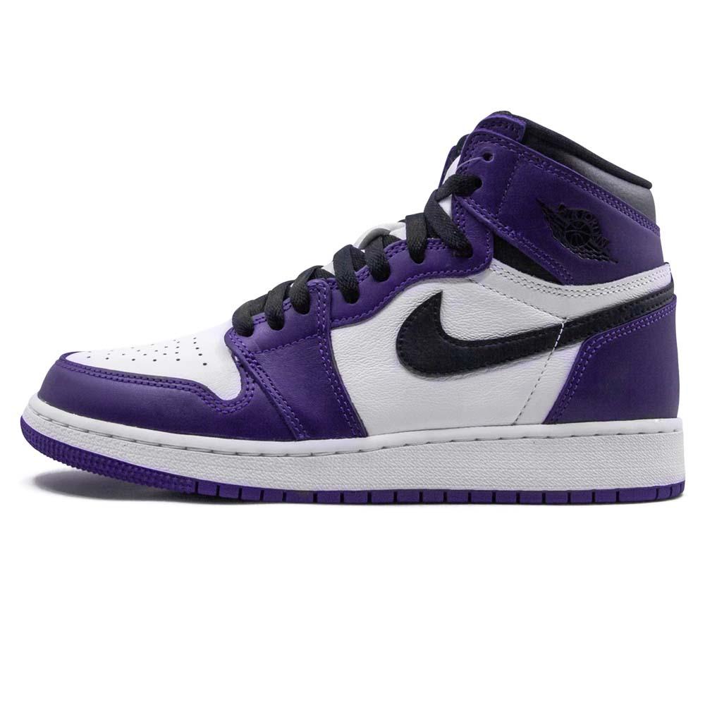 high jordan 1 purple