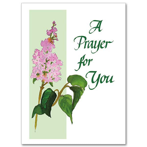 Lifting You Up in Prayer: Encouragement Card