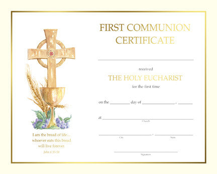 sample certificate borders free Certificates Sacramental