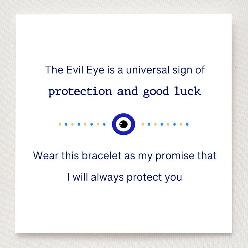 evil eye beaded bracelet