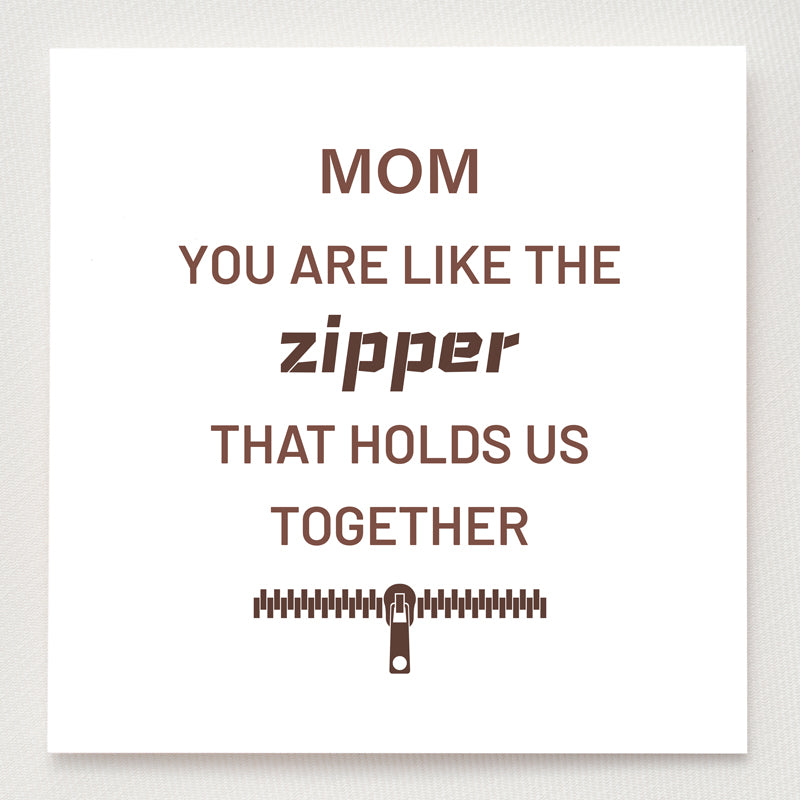 Zipper Ring - Holds Us Together