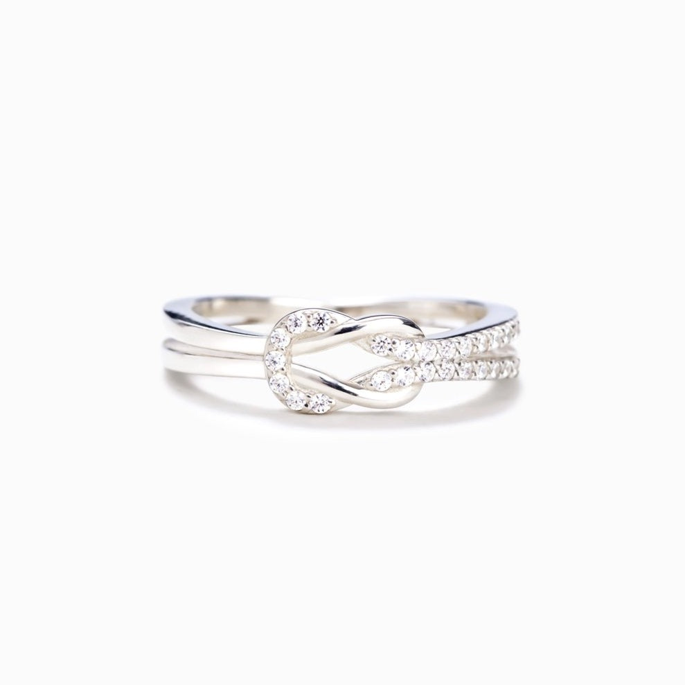 Infinity Love Knot Promise Ring – Storyjewellery