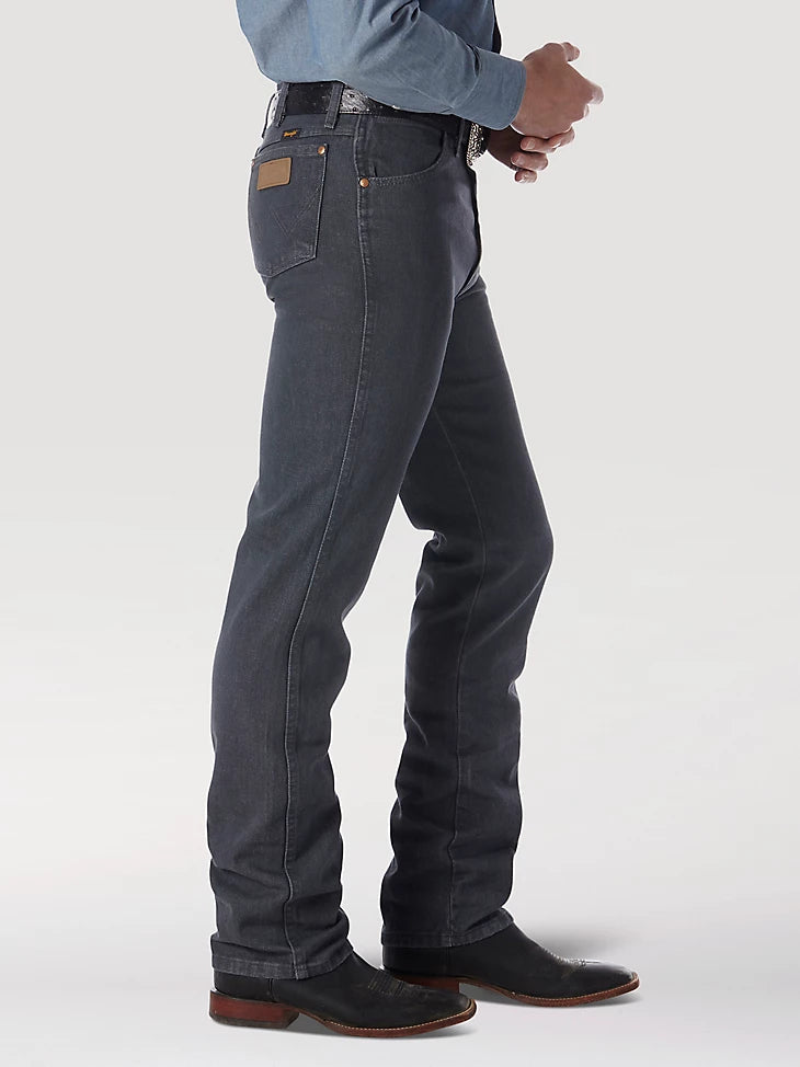 WRANGLER COWBOY CUT ORIGINAL FIT JEAN IN CHARCOAL GRAY - The Blue Ox 916