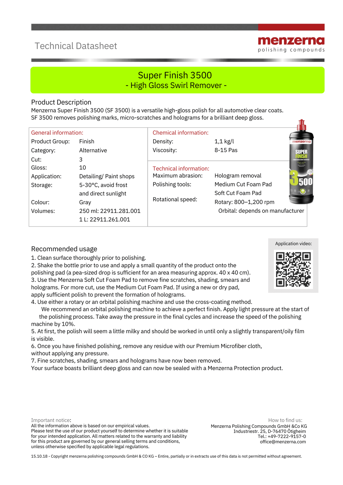 Menzerna Polishing Compounds - Polishing - Wyatt Machine Tools