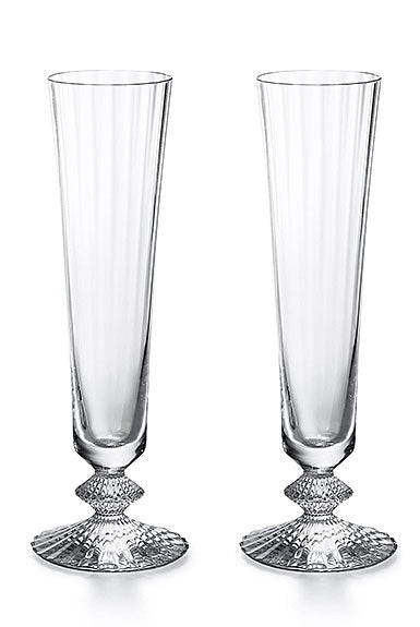 Baccarat Set of 2 Chateau Baccarat White Wine Glass - Jung Lee NY