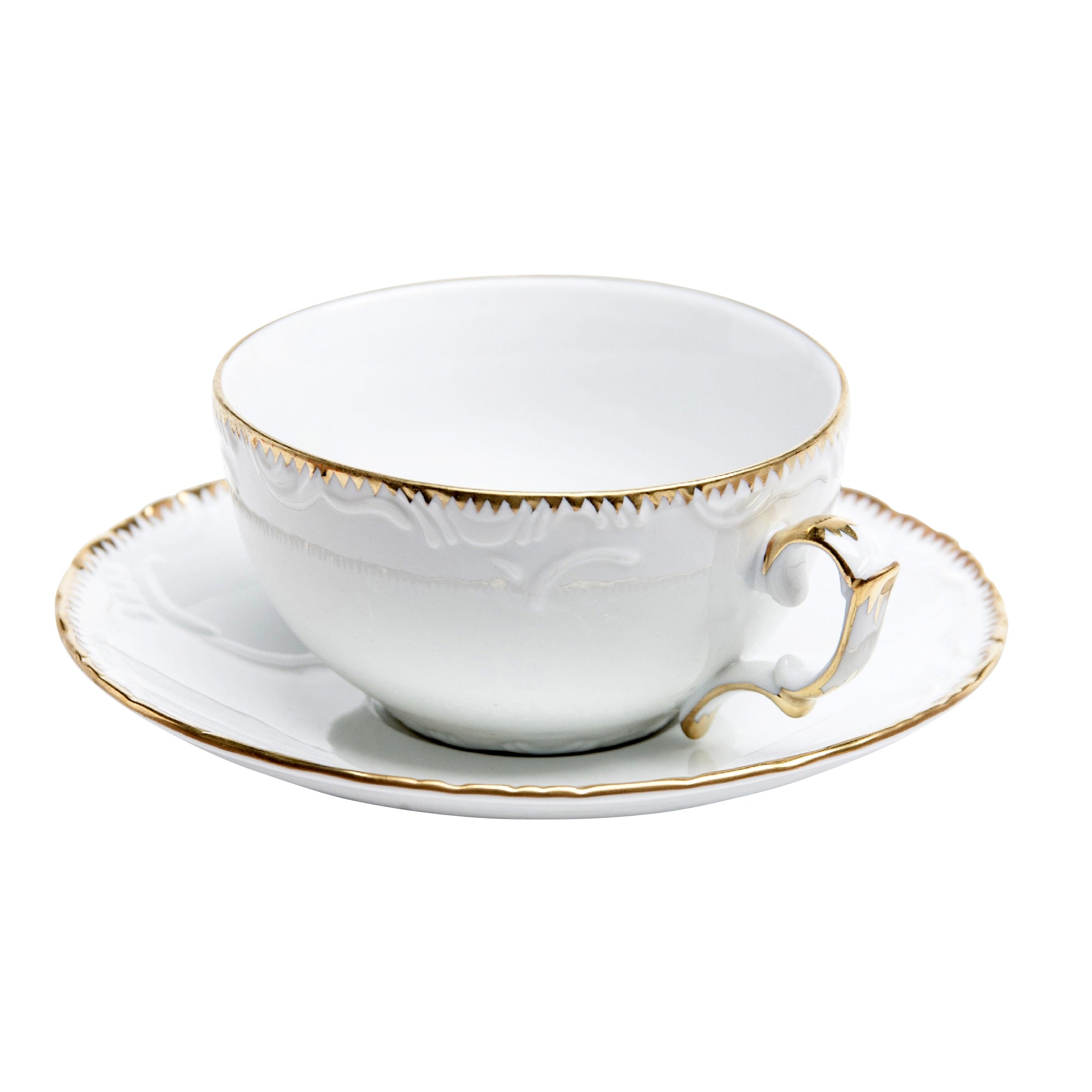 Simply Anna Antique Tea Cup and Saucer - Jung Lee NY